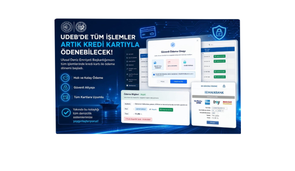 Başkanlığımızda alınan eğitimlere ilişkin tüm işlemler artık kredi kartıyla ödenebilecek.